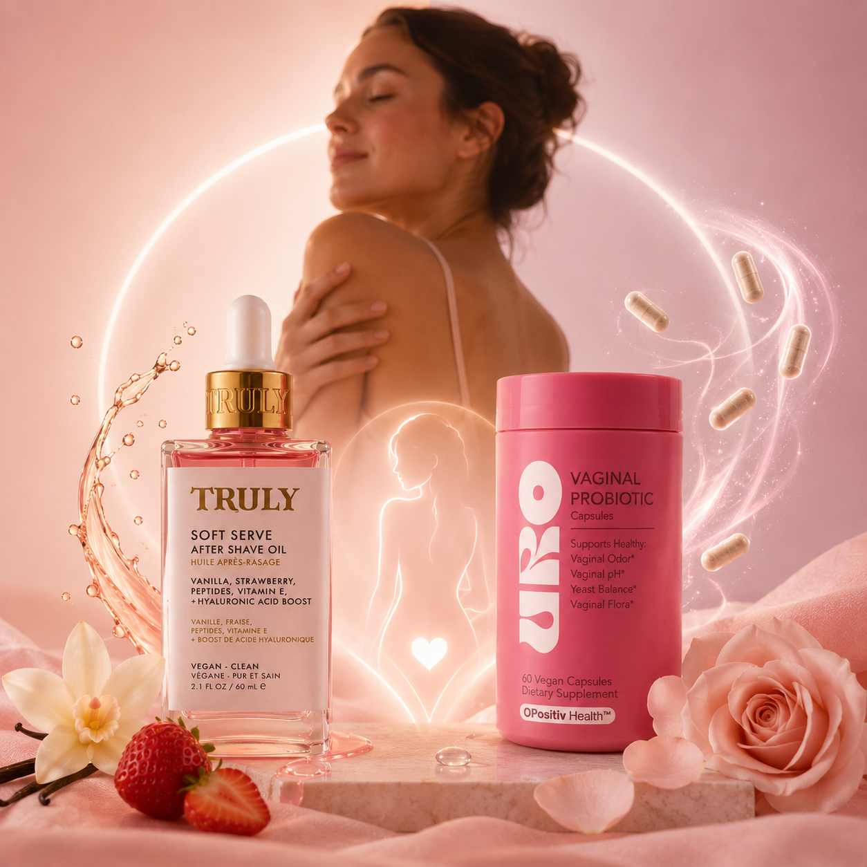Truly Soft Serve + URO: Piel sedosa por fuera, equilibrio por dentro.