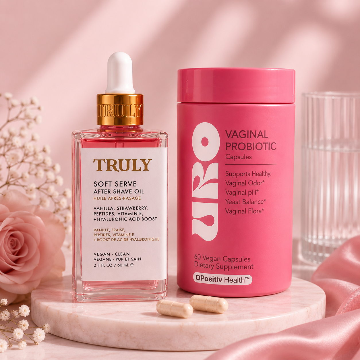 Truly Soft Serve + URO: Piel sedosa por fuera, equilibrio por dentro.