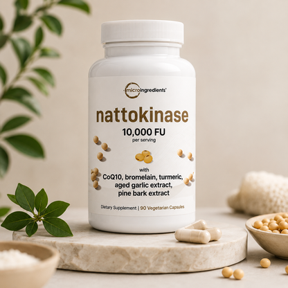 Nattokinase suplemento premium para bienestar diario y vitalidad natural - JM Essential